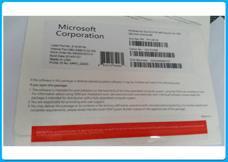 Microsoft Windows-Server 2012 standaard kleinhandelsdoos DVD voor OEM van CALS van sever2012 r2 COA 2 pak