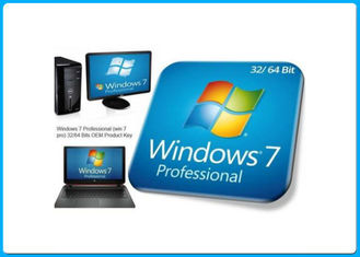 Microsoft Windows 7 de Pro Kleinhandelsbouwer met 64 bits met 32 bits DVD van het Doossysteem 1 Pak - OEM sleutel