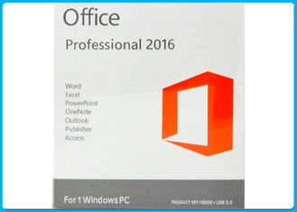 3.0 de Kleinhandelsdoos van USB Microsoft Office, het Prohuis van Microsoft Office 2016 en zaken voor MAC