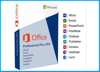 De Engelse Professionele Software van Versiemicrosoft office 2013, de Kleinhandelsdoos Dvd van Microsoft Office