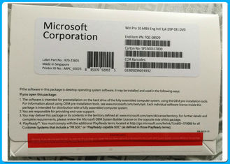 Professioneel Microsoft Windows 10 Prosoftware32x DVD echte OEM Vergunning met 64 bits