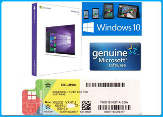 3.0 USB X Microsoft Windows 10 Proproductcode met 64 bits, OEM Vensters 10 Kleinhandelsdoos
