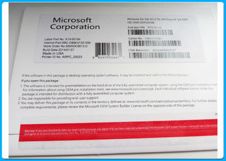 OEM van het Windows Server 2012r2 standard pak 5 CALS 2CPU/DVD de installatieactivering met 64 bits van 2VM