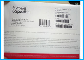 Microsoft Windows 8,1 - Volledig Versie GLOEDNIEUW Pools OEM pak met 32 bits en met 64 bits