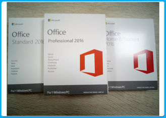 Echt Microsoft Office 2016 Standaarddvd Retailbox met 32 bits/met 64 bits