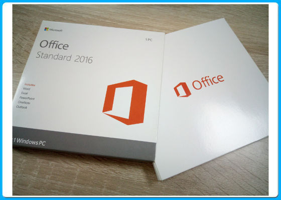 Echt Microsoft Office 2016 Standaarddvd Retailbox met 32 bits/met 64 bits
