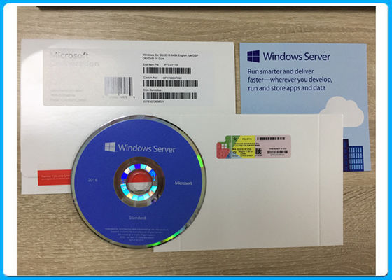 Echte Microsoft Windows-2 x cpu het levengarantie met 64 bits van Softwareserver 2016 standard