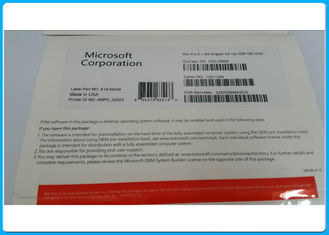 Microsoft Windows met 64 bits met 32 bits 8.1 propak DVD voor oem van de vensterssoftware Pakket