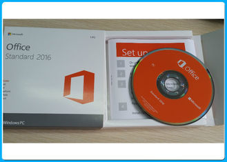 Echte Microsoft Office-NORM 2016 COA/Sleutel/Vergunning met DVD-media
