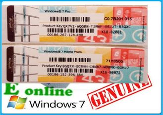 Microsoft Windows 7 de Softwareoem van Microsoft Windows van de Home Premium Volledige Engelse Versie Sleutel
