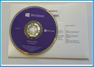 Microsoft Windows 10 Prosoftwaredvd OEM Vergunning met 64 bits, personal computerhardware