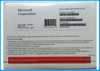 Microsoft Windows 10 Professionele DVD-OEM Vergunnings100% activering met 64 bits online
