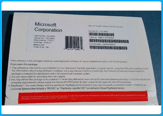 Microsoft Windows 10 Prosoftwaredvd OEM Vergunningsoem sleutel/het Engels met 64 bits/de Franse/Spaanse levenactivering van Korea/