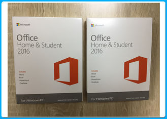 Het originele Prohuis en Zaken Retailbox van Microsoft Office 2016 geen DVD