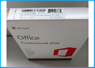 Microsoft Office 2016 Pro plus vergunning activeerde de aandrijvings retailbox bureau 2016 van de 3,0 usbflits pro