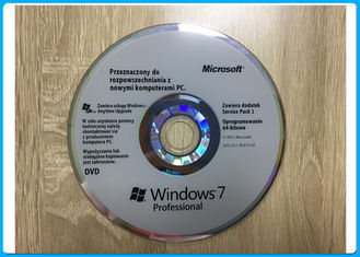 OEM Zeer belangrijke SP1 DVD van activerings Online Windows 7 Prooem COA Vergunning met 64 bits fqc-08289