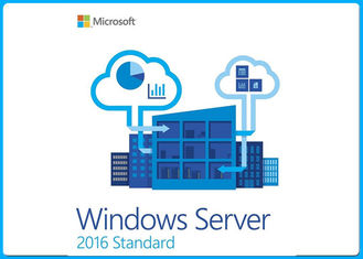 Microsoft Windows-Software, standaard 2016 Engelse 1 pk DSP OEI DVD 16 van de Venstersserver Kern met 64 bits