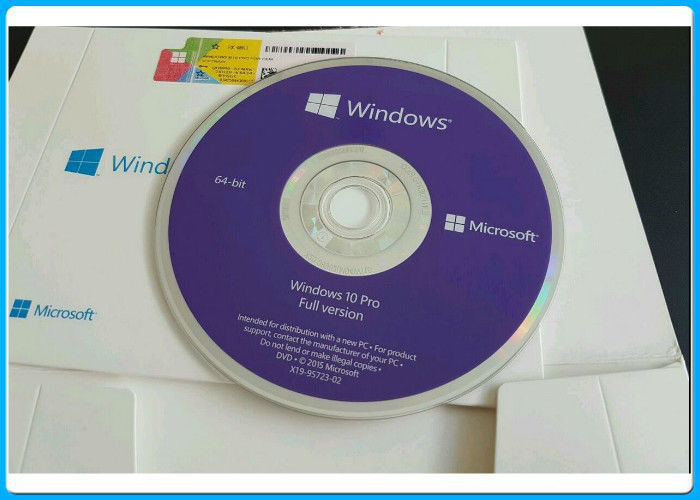 Aangepaste taal Microsoft Windows 10 Prosoftwaredvd OEM sleutel met 64 bits
